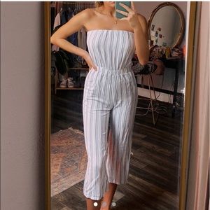Striped Jumpsuit